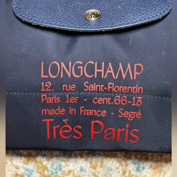 Longchamp Le Pliage Très Paris shoulder tote- limited edition - Picture 7 of 8